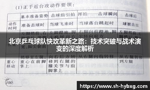 北京乒乓球队快攻革新之路：技术突破与战术演变的深度解析